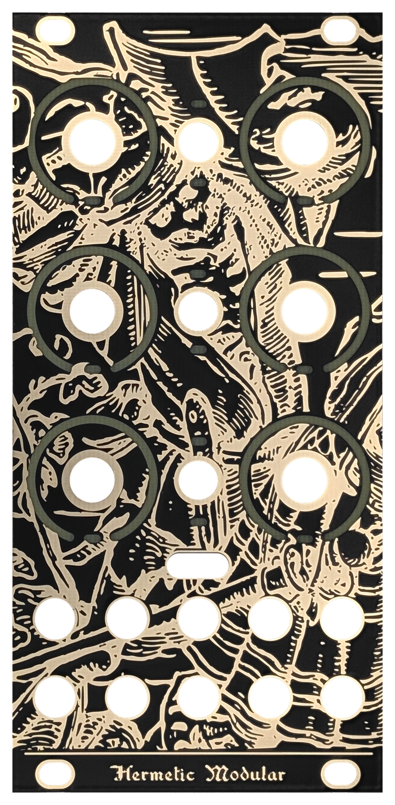Spagyros panel, back view